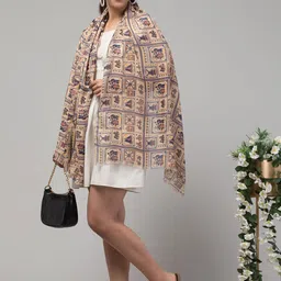J Style Ethnic Motifs Printed Scarf-image-5