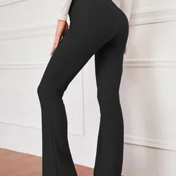leriya fashion Women's Western Ribbed Stretchable Trousers for Women || Casual Wear Jogging Wear || Sweatpants || Lightweight Wear. image 3