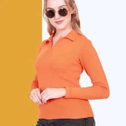 BAESD Women Shirt Collar Shirt Style Top-image-24