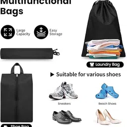 lyrovo 6pcs Compression Packing Cubes for Travel, Lightweight Vacation Travel Essentials, Travel Accessories for Suitcase Organizer Bags Set, Durable Luggage Organizer image 5