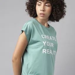 MKH Typography Printed Extended Sleeves Dri-FIT Technology Sports T-Shirt image 5