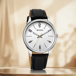 Titan Men Dial & Bracelet Style Straps Analogue Watch 10024SL01-picture-49