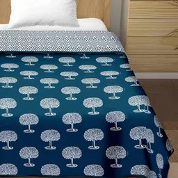 Jinaya's Multicoloured & Multicoloured Floral Mild Winter 210 GSM Single Bed Dohar image 2