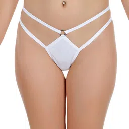 SELFCARE Pack Of 4 Low Rise Cotton Thong Briefs SN2847 image 2