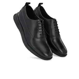 LEGWORK Men Leather Formal Oxfords image 4