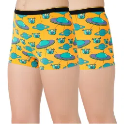 Bummer Womens Printed Micro Modal Boyshorts Panties Combo (Pack of 2)-picture-23