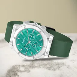 Relish Men Brass Dial & Straps Analogue Watch RE-NSSW511 image 2