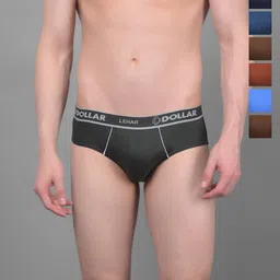 Dollar Men Pack Of 7 Assorted Basic Briefs MLHBR-02-AST3-PO7 image 1