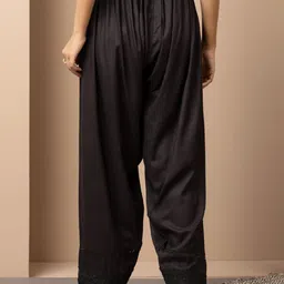 Lakshita Women Lace Work Detailed Pleated Salwar image 3