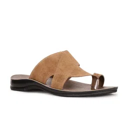 Bata Men Brown Solid Comfort Sandals-picture-35