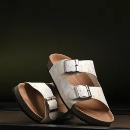 DressBerry Yellow Printed Open Toe Flats-picture-34