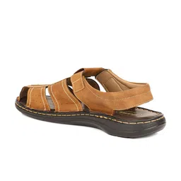 Bata Men Brown Fisherman Sandals image 3