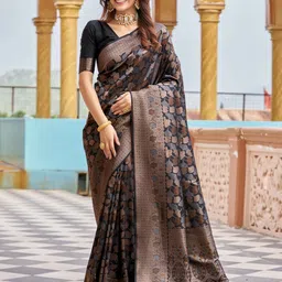 KALINI Ethnic Motifs Kanjeevaram Saree-picture-10