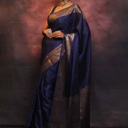 ZILVIRA Zari Banarasi Saree-picture-18