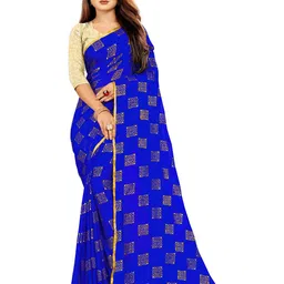 Rhey Ethnic Motifs Printed Zari Banarasi Saree-picture-28