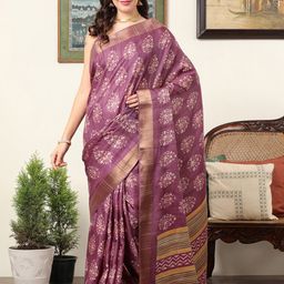 Mitera Bagh Printed Zari Sungudi Saree-picture-0