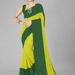 ANAND SAREES Ombre Poly Georgette Saree-image-16