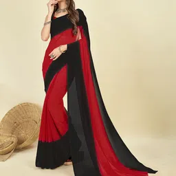 moda rapido ANAND SAREES Colourblocked Saree-picture-20