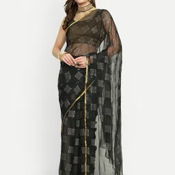 Rhey Ethnic Motifs Zari Saree-image-91