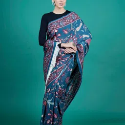BUTA BUTI Floral Printed Pure Cotton Saree-picture-41