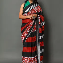 KALINI Striped Pure Cotton Saree-picture-36