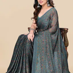 KALINI Kalamkari Printed Saree image 1