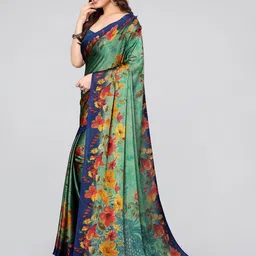 KALINI Floral Saree image 4