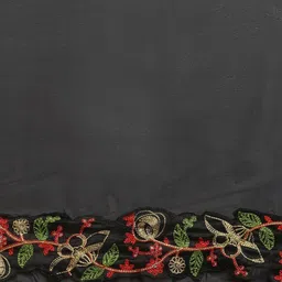 KULNAARI Zari Poly Georgette Saree image 3