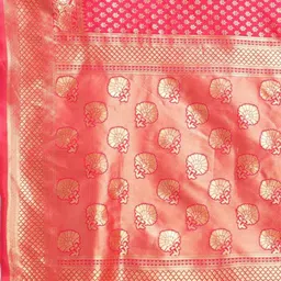 Rujave Woven Design Zari Banarasi Saree image 4