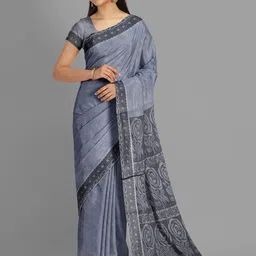 The Chennai Silks Woven Design Pure Cotton Kovai Saree image 4