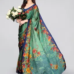 KALINI Floral Saree image 5