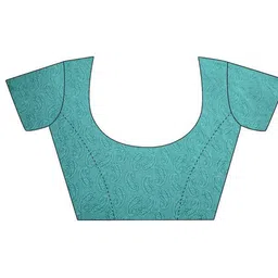 Reboot Fashions Floral Pure Crepe Saree image 2