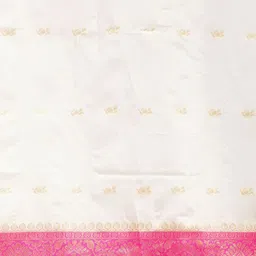 Satrani Woven Design Paisley Motif Zari Banarasi Saree image 3