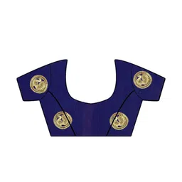 KALINI Red & Gold-Toned Paisley Embroidered Pure Silk Kota Saree image 5