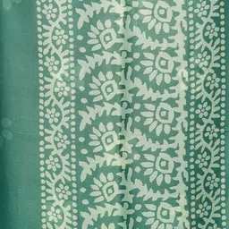 KALINI Floral Pure Chiffon Bagru Saree image 5