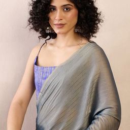 Saree mall Striped Zari Ready to Wear Sarees-picture-18