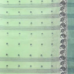 Charukriti Ethnic Woven Design Pure Cotton Taant Saree image 5