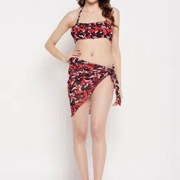 SECRETS BY ZEROKAATA Women Set of 2 Printed Wraparound Sarongs image 2