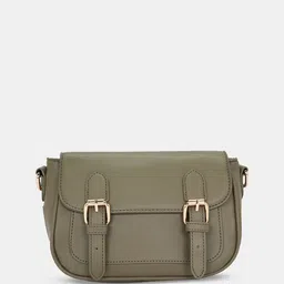 Forever Glam by Pantaloons Colourblocked PU Oversized Structured Satchel image 2