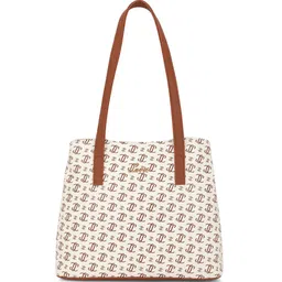Lavie Women Brand Logo Printed Shopper Leather Shoulder Bag-picture-14
