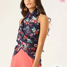 DressBerry Women Pack Of 2 Floral Printed Scarfs-image-26