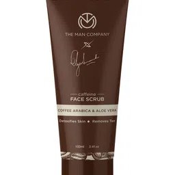 THE MAN COMPANY Coffee Arabica & Aloe Vera Caffeine Face Scrub 100 ml image 1
