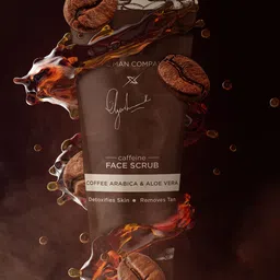 THE MAN COMPANY Coffee Arabica & Aloe Vera Caffeine Face Scrub 100 ml image 3