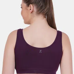 Reveira Pack Of 2 Dry Fit Workout Bra Medium Coverage Non Padded Seamless High Support image 3