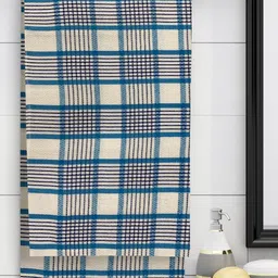 Athom Trendz Set of 2 Checked Cotton Bath Towels-picture-34