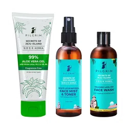 Pilgrim Teal Gentle Hydrating Skincare Routine Kit-picture-5