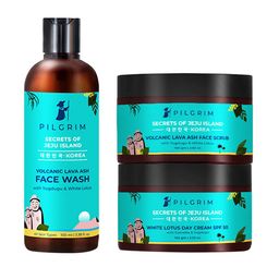 Pilgrim Jeju Islands Rejuvenating Skin Care Set-Korean Beauty-picture-1