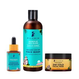 Pilgrim Radiant Glow Smoothening & Brightening Skin Care Gift Set-picture-28