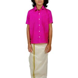 Sethukrishna Boys Pink Shirt-picture-27