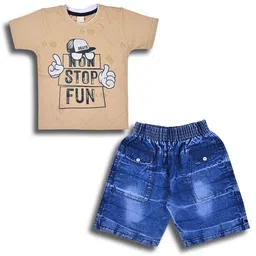 Wish Karo Boys Printed T-shirt with Shorts-picture-23